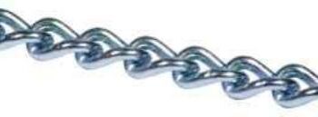 CHAIN MTS TWIST LINK 3MMX30M C/P 1191 Q - KEL1680