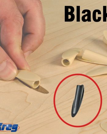 Kreg Black Plastic Plugs 200Pc
