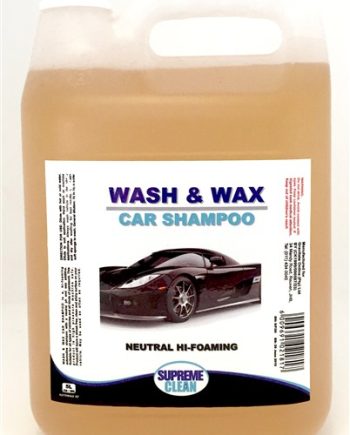 SLIKK WASH & WAX CAR SHAMPOO  5LTR FAUT003