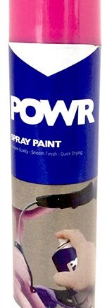 PAINT SPRAY STD PINK HOT 300ML POWR