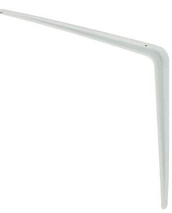 Mackie White Shelf Brackets 200 X 250Mm