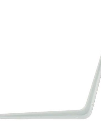 Mackie White Shelf Brackets 100 X 125Mm