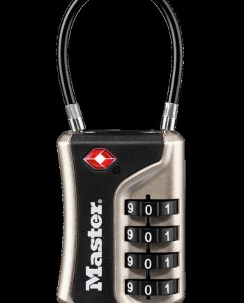 Padlock M/Lock Combination Tsa 36Mmcable 4Dial