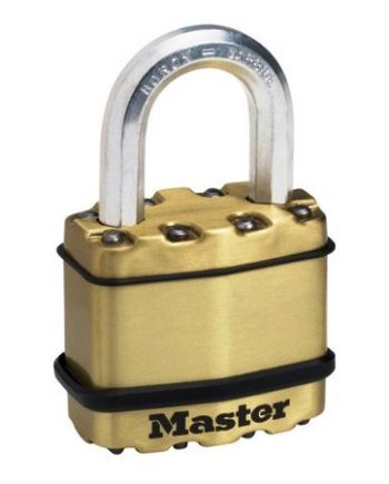PADLOCK MAS EXL 45MM BRASS SHA MA455002 - MAS2170