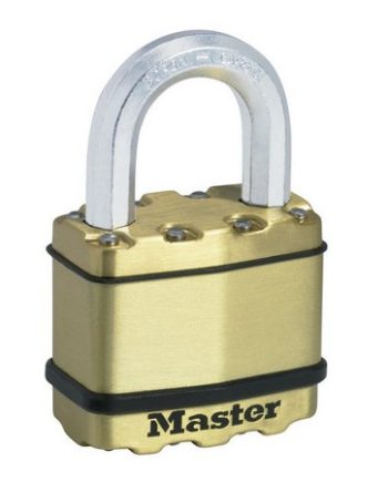 PADLOCK MAS EXL 50MM LAM BRASS MA455003 - MAS2175