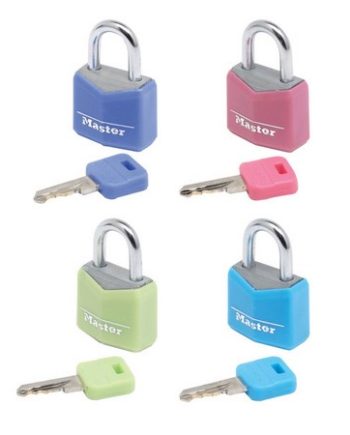 PADLOCK MASTER ALUMINIUM 20MM K/A P4 PC 35032 - MAS2220