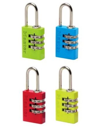 PADLOCK MASTER COMBINATION ALUMINIUM 20MM COL 350425 - MAS2280