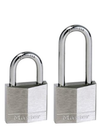 PADLOCK MASTER BRASS NICKEL 40MM 205742 - MAS2320