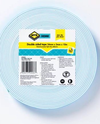 Mts Home Double Sided Tape 24Mmx3Mmx10M