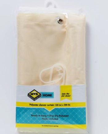 Mts Home Std Drip Dry S/Curtain Champayn