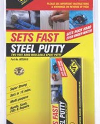 PUTTY MTS STEEL EPOXY FAST SET 125GR (20