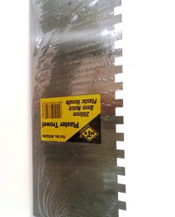 Trowel Mts Plaster Notch P/H 8Mm