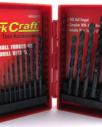 Drill Bit Set 17Pcs Hss 1 - 9Mm X 0.5 Roll Forged