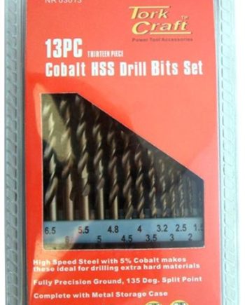 Drill Bit Set Cobalt 13Pce 1 - 6.5Mm