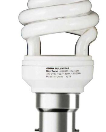 Osram Mini Twist 8W Bc Warm White Per20