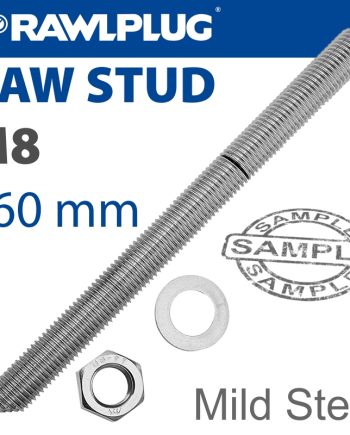 Mild Steel Stud M8-160Mm