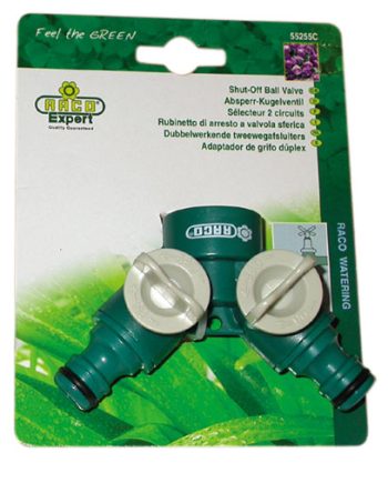Raco Snap In Dual Shut-Off Plast 55255C