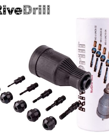 Nutdrill Nd2 Prof. (M3/M4/M5/M6/M8) Rubber Handle Nut Drill Attachment