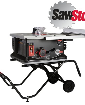 Sawstop Jobsite Saw 250Mm With Mobile Cart