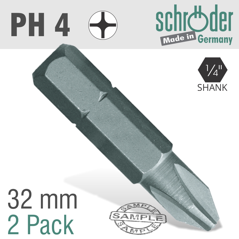 Schroder Phil.No.4X32Mm Classic Bit2/Cd