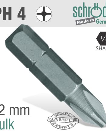 Schroder Phil.No.4 X 32Mm Ins.Bit