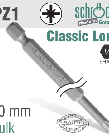 Schroder Pozi.No.1 70Mm Power Bit Bulk