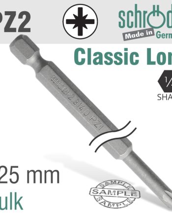 Schroder Pozi.No.2 125Mm Power Bit Bulk