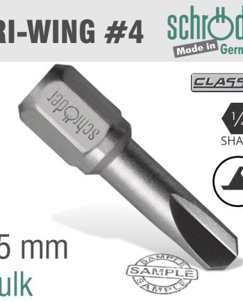 Schroder Triwing No4X25Mm Classic Bit