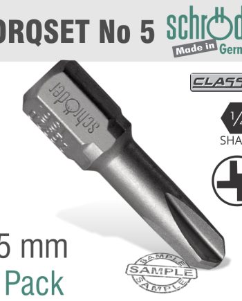 Torqset No.5X25Mm Classic Bit 1 Pack