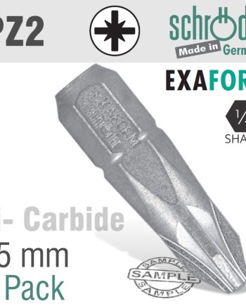 Schroder Pozi.2 Ins.Bit Exaform 2/Pack