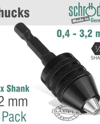 Schroder Chuck 0.4-3.2Mm Hex Shank