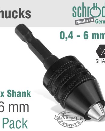 Schroder Chuck 6Mm W/Hex Shank