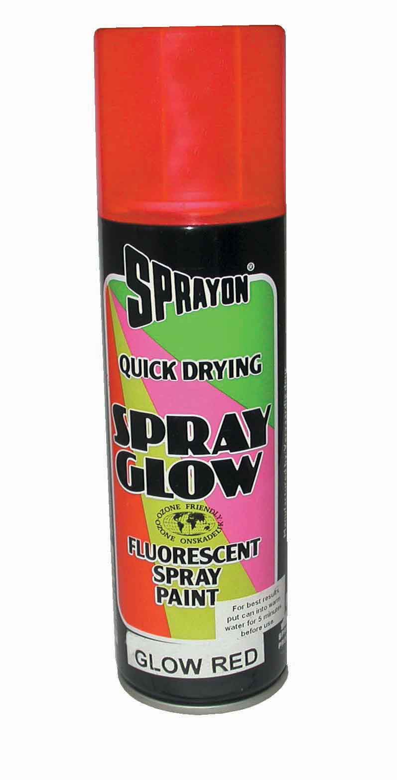 Sprayon Paint Red Glow 250Ml