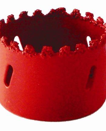 Tork Craft Hole Saw Carbide Grit 102Mm - Red