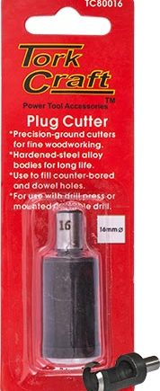 Tork Craft Plug Cutter 16Mm
