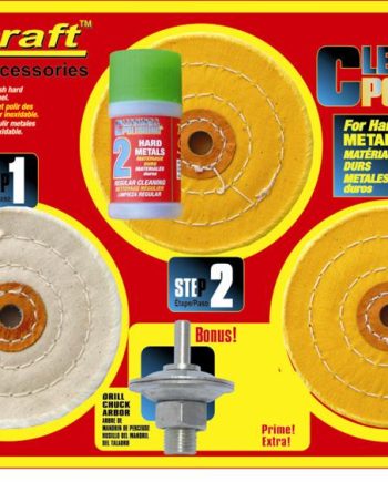 Tork Craft Cleaning & Polishing Kit - Hard Metals C/W 12.5Mm Arbor