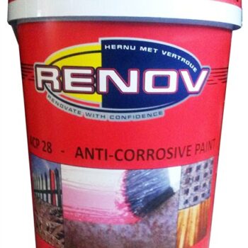 PAINT ANTI CORROSIVE BLACK 20LTR RENOV