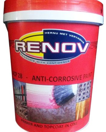 PAINT ANTI CORROSIVE RED OXIDE  5LTR RENOV