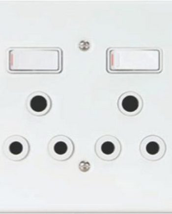 Electrical Mts Prepac Socket Double 4X4 Ct