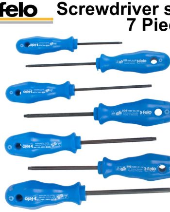 Felo Torx S/Driver Set 7 Pc Tx8-Tx30