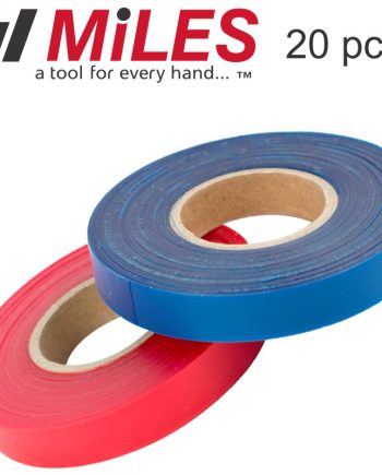 Repl. Tape  For Miles Tape Tool 20Pc Box Red & Blue 30M Each