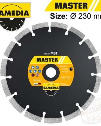 Diamond Blade 230Mm Segmented Ind Multi Purpose Master Mst