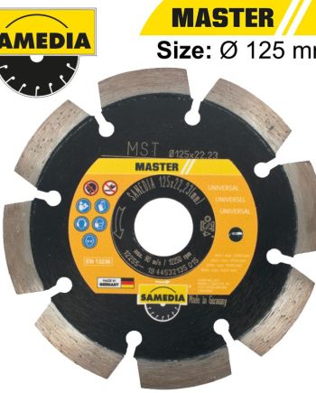 Diamond Blade 125Mm X 22.23 Segmented Ind Multi Purpose Master Mst