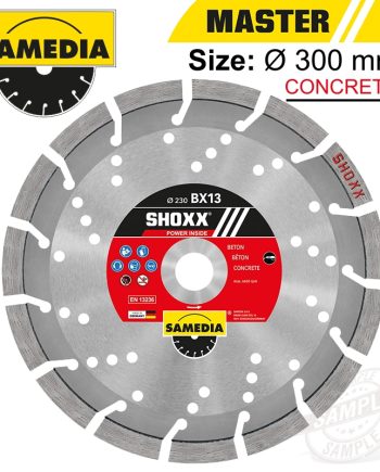 Diamond Blade 300Mm X 25.4/20 Segmented Ind Reinf. Concrete Long Life