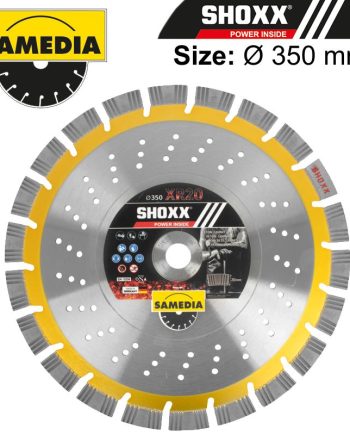 Diamond Blade 350mm X 20mm Segmented Shoxx Concrete , Granite