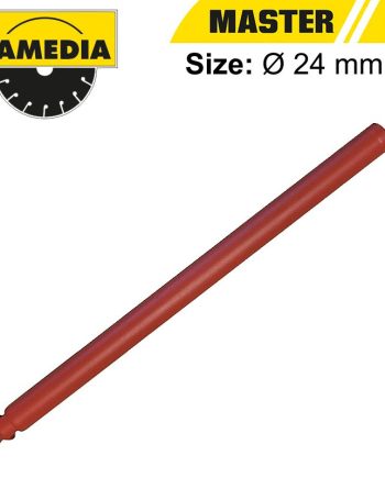 Diam. C/Drill 24Mm X R1/2' X 300Mm 1 Seg. Reinf/Con Granite Master Dbr