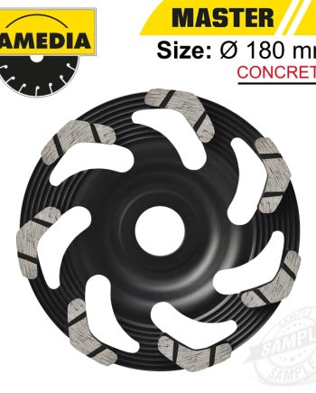 Diamond Cup Wheel 180Mm X 22.23 Ind. Special Master Stu