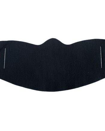 Cotton Face Mask Single Layer Plain Navy Econo Ea Fits All