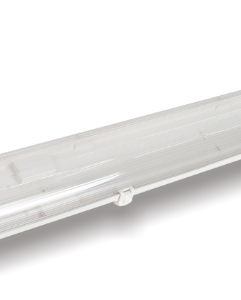 T8 Led Vapour Proof Fitting Double 2X24W