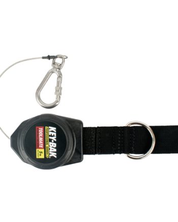 Key-Bak Toolmate 2.2Kg Blk Strap Carabiner Clip